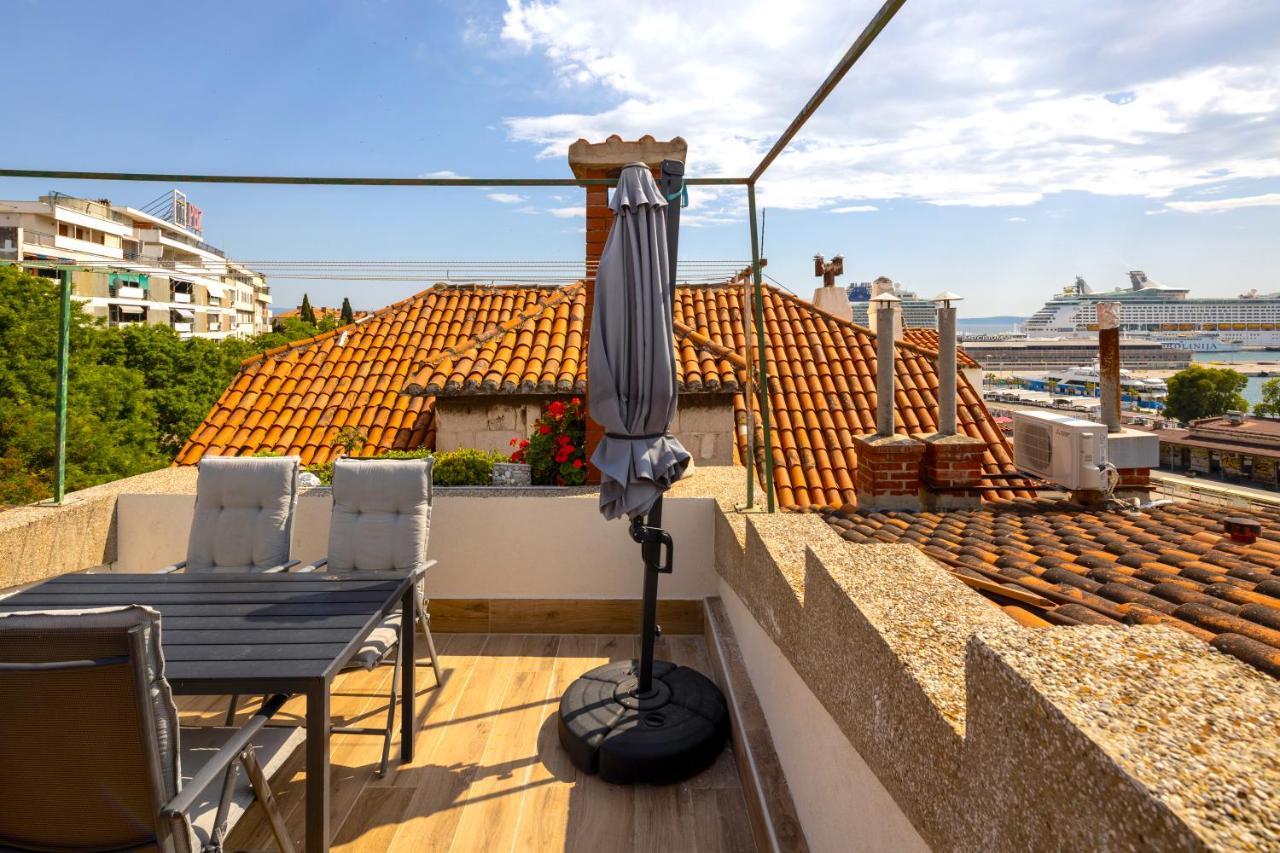 Luxury Apartment Olavia Rooftop Terrace & Seaview 斯普利特 外观 照片